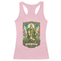 Funny Saint Patrick Go'n Git Snake Racerback Tank Top St Patricks Day