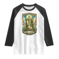 Funny Saint Patrick Go'n Git Snake Raglan Shirt St Patricks Day