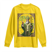 Saint Patrick Go'n Git Long Sleeve Shirt Funny St Patricks Day Snake Legend