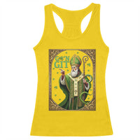 Saint Patrick Go'n Git Racerback Tank Top Funny St Patricks Day Snake Legend