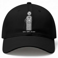 Route Highway 66 Americana Road Trip Baseball Cap Gas Grill Glory