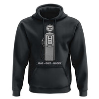 Route Highway 66 Americana Road Trip Hoodie Gas Grill Glory