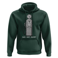 Route Highway 66 Americana Road Trip Hoodie Gas Grill Glory
