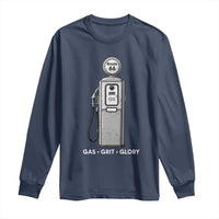 Route Highway 66 Americana Road Trip Long Sleeve Shirt Gas Grill Glory