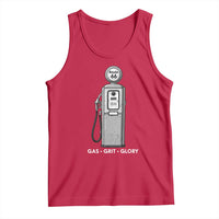 Route Highway 66 Americana Road Trip Tank Top Gas Grill Glory