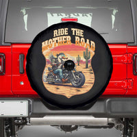 Funny Route Highway 66 Goose Biker Spare Tire Cover Ride The Mother Road