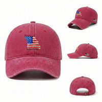The Show Me State Est 1821 Washed Cotton Baseball Cap Proud Missourian Gift