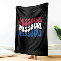 The Show Me State Pride Throw Blanket Gift For Missouri Lovers