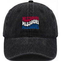 The Show Me State Pride Washed Cotton Baseball Cap Gift For Missouri Lovers