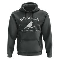 Vintage Blue Bird Missouri Hoodie The Show Me State Pride