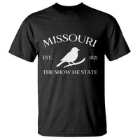 Vintage Blue Bird Missouri T Shirt The Show Me State Pride