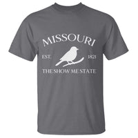 Vintage Blue Bird Missouri T Shirt The Show Me State Pride