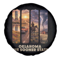 The Sooner State Pride Spare Tire Cover Gift for Oklahomans