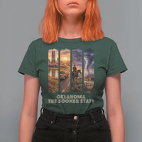 The Sooner State Pride T Shirt For Women Gift for Oklahomans