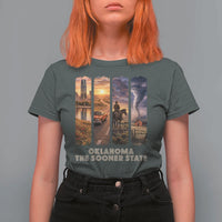 The Sooner State Pride T Shirt For Women Gift for Oklahomans