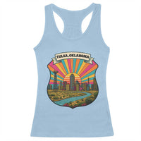 Route Highway 66 Tulsa Oklahoma Racerback Tank Top Mother Road Travel Gift