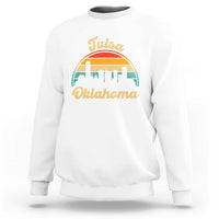 Vintage Tulsa Oklahoma Pride Sweatshirt Proud Oklahoman Gift
