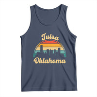 Vintage Tulsa Oklahoma Pride Tank Top Proud Oklahoman Gift