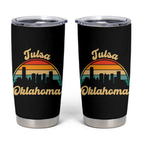 Vintage Tulsa Oklahoma Pride Tumbler Cup Proud Oklahoman Gift