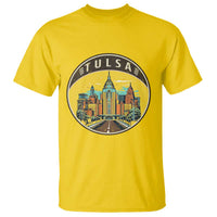 Vintage Tulsa Oklahoma Cityscape Pride T Shirt