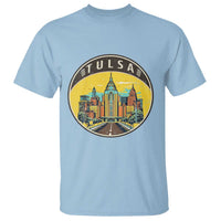 Vintage Tulsa Oklahoma Cityscape Pride T Shirt