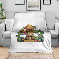 Cinco De Mayo Mexican Gamer Throw Blanket Video Game Fiesta Gift