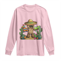 Cinco De Mayo Mexican Gamer Long Sleeve Shirt Video Game Fiesta Gift