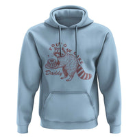 Funny Raccoon Adult Humor Gag Gift Hoodie Pound My Cake Daddy