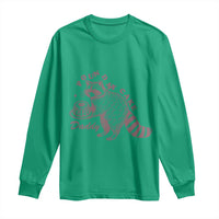 Funny Raccoon Adult Humor Gag Gift Long Sleeve Shirt Pound My Cake Daddy