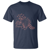 Funny Raccoon Adult Humor Gag Gift T Shirt Pound My Cake Daddy