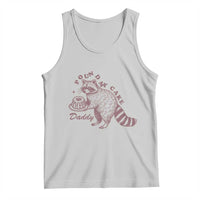 Funny Raccoon Adult Humor Gag Gift Tank Top Pound My Cake Daddy