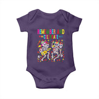 Dia De Los Muertos Skeleton Baby Onesie Remember And Celebrate Mexican Festival - Wonder Print Shop