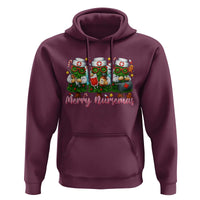 Christmas Nurse Hoodie Funny Merry Nursemas Pine Tree - Wonder Print Shop