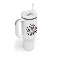 Funny Princess Cat With Featuring Scratch Effect Printed Tumbler With Handle This Is An Outrage
