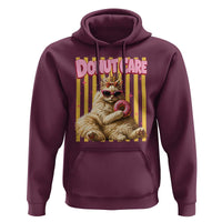 Funny Princess Cat Eating Donut Hoodie Sci-Fi Book Lover Gift