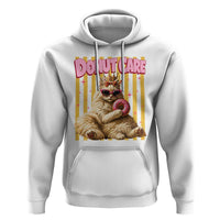 Funny Princess Cat Eating Donut Hoodie Sci-Fi Book Lover Gift