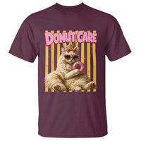Funny Princess Cat Eating Donut T Shirt Sci-Fi Book Lover Gift