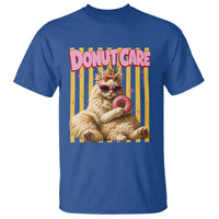 Funny Princess Cat Eating Donut T Shirt Sci-Fi Book Lover Gift