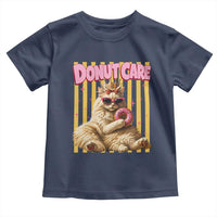Funny Princess Cat Eating Donut Toddler T Shirt Sci-Fi Book Lover Gift