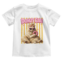 Funny Princess Cat Eating Donut Toddler T Shirt Sci-Fi Book Lover Gift