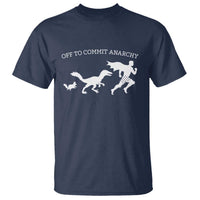 Funny Princess Cat Sci Fi Gift T Shirt Off To Commit Anarchy