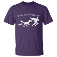 Funny Princess Cat Sci Fi Gift T Shirt Off To Commit Anarchy