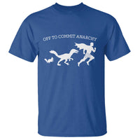 Funny Princess Cat Sci Fi Gift T Shirt Off To Commit Anarchy