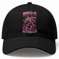 Fantasy Book Reader Geeky Cat Lover Baseball Cap Mongo Is Appalled