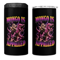Fantasy Book Reader Geeky Cat Lover 4 in 1 Can Cooler Tumbler Mongo Is Appalled