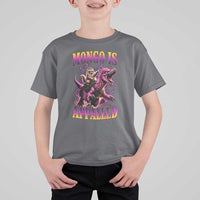Fantasy Book Reader Geeky Cat Lover T Shirt For Kid Mongo Is Appalled