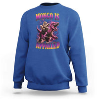 Fantasy Book Reader Geeky Cat Lover Sweatshirt Mongo Is Appalled