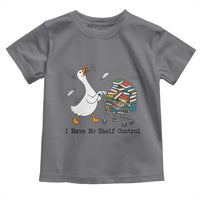 Funny Goose Book Lover Toddler T Shirt I Have No Shelf Control