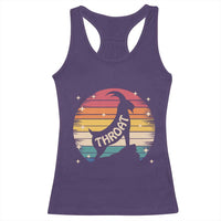 Raunchy Humor Racerback Tank Top Throat Goat Meme Gift - Wonder Print Shop