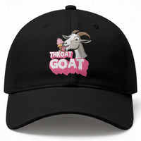 Throat Goat Baseball Cap Sarcastic Adult Humor